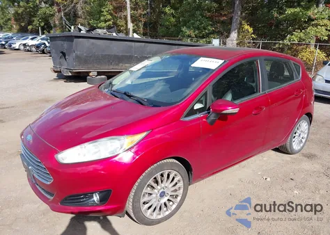 2015 Ford Fiesta Titanium from USA, damaged, VIN 3FADP4FJ9FM152603